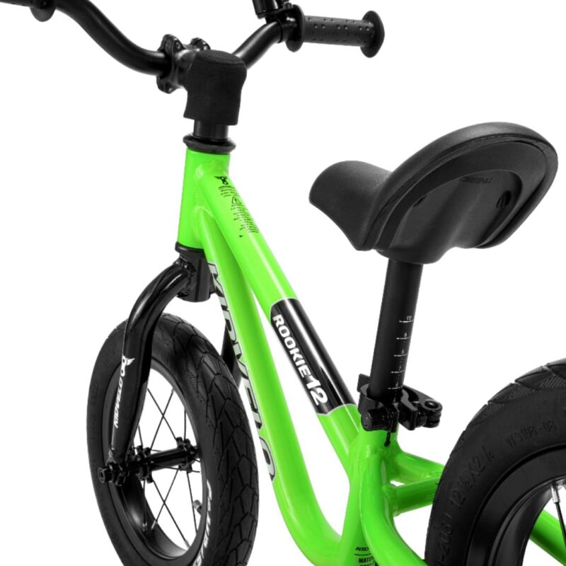 Kidvelo Rookie 12 inch Balance Bike - Neon Green
