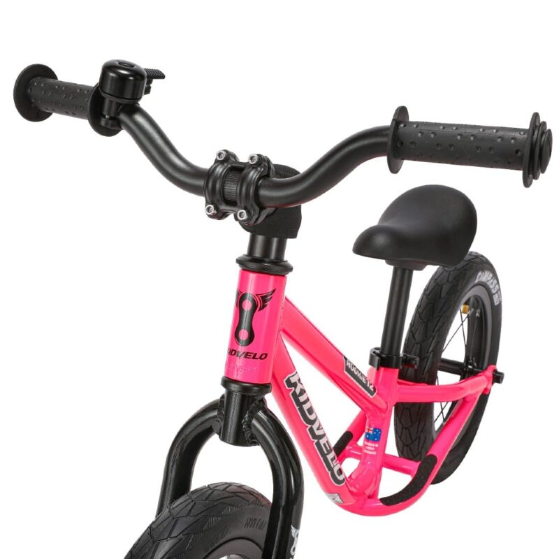 Kidvelo Rookie 12 inch Balance Bike - Neon Pink