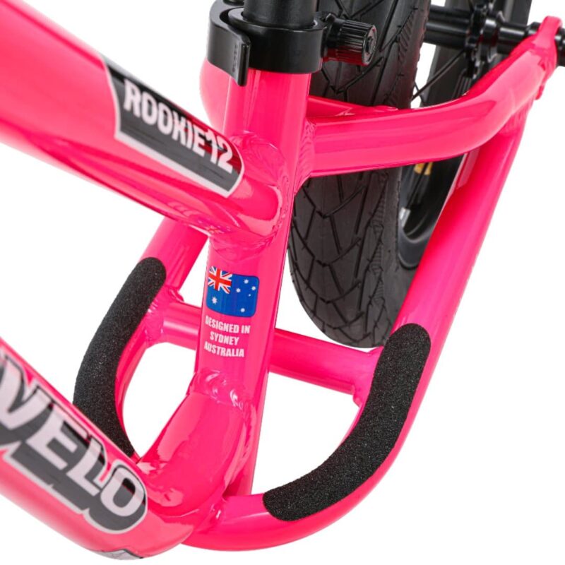 Kidvelo Rookie 12 inch Balance Bike - Neon Pink