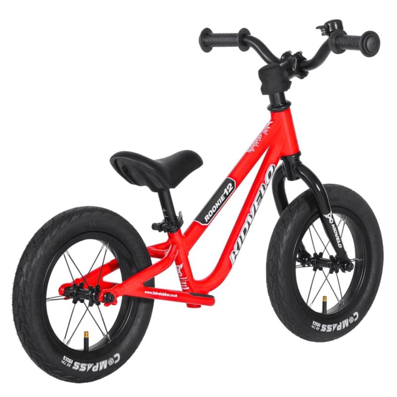 Kidvelo Rookie 12 inch Balance Bike - Neon Red