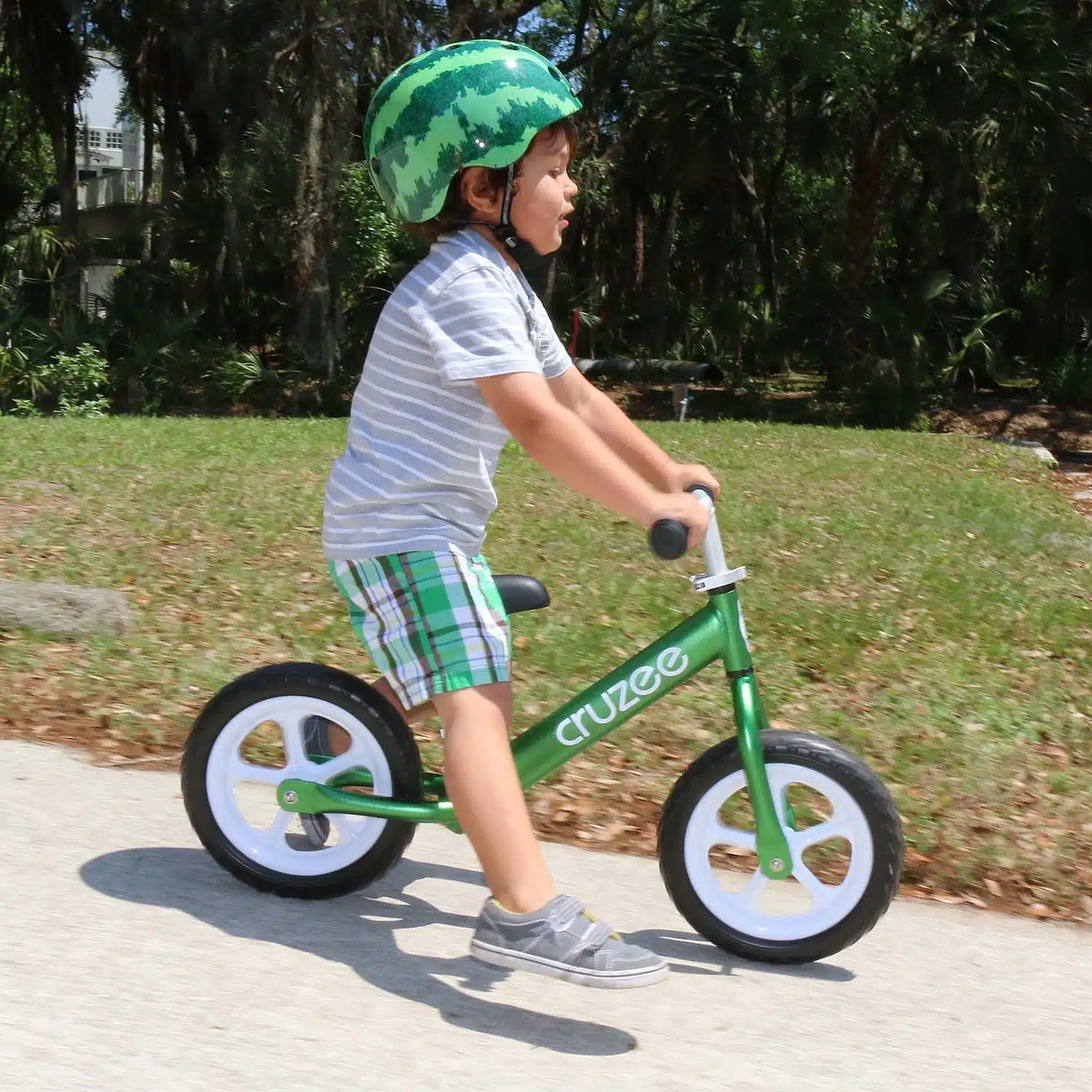 Cruzee Balance Bike Green
