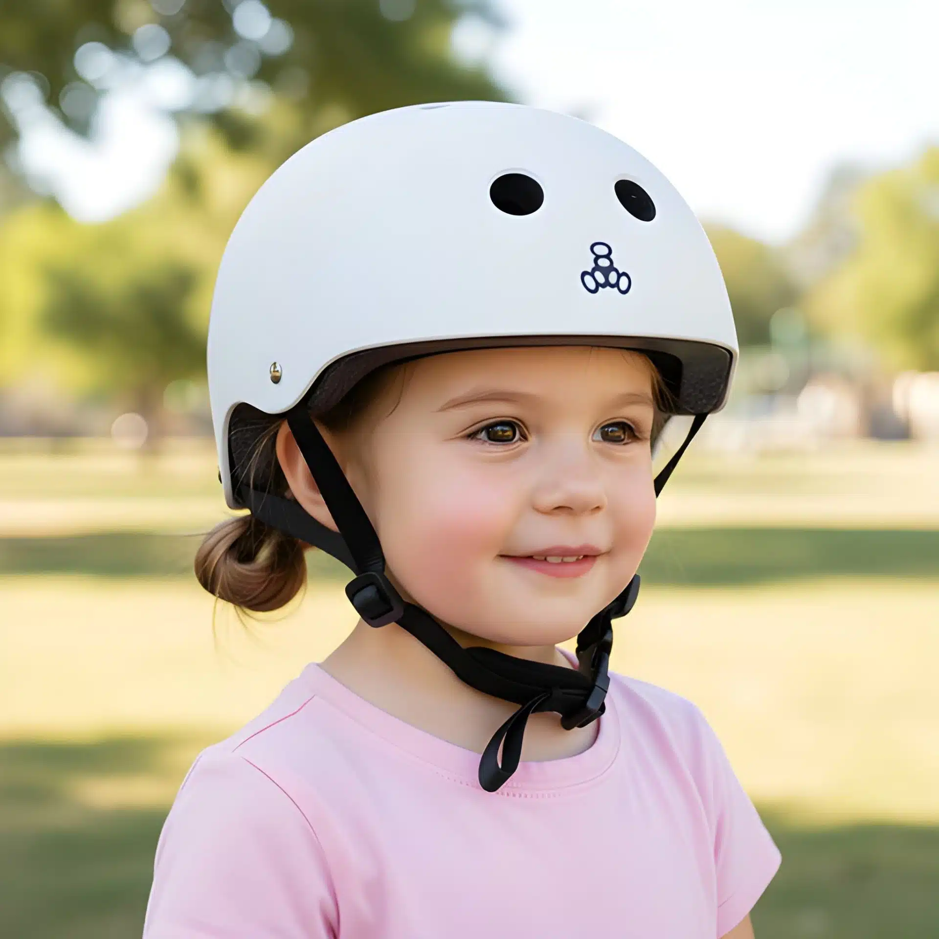 Triple 8-lil-8 Kids-Helmet-White-hero